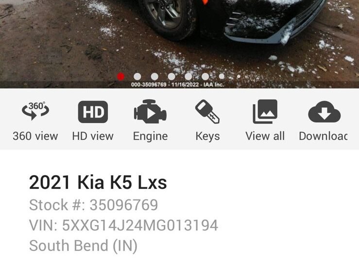 KIA K5 Lxs